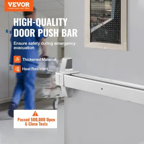 VEVOR paniekstang uitgangsapparaat paniekslot deurschuif 711-1041mm