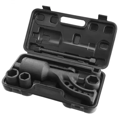 VEVOR koppelvermenigvuldiger 6800 Nm, koppelversterker 1:64, koppelversterker 25,4 x 25,4 mm, koppelversterker wielsleutelset 21# vierkant 33 mm, 38 mm en 41 mm elektrische schroevendraaier