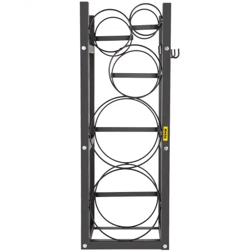 VEVOR koelmiddeltankrek met 2 x 30 lbs en 3 ruimtebesparende cilindertankrekken 895 x 319 x 92 mm koelmiddelflessenrek gasflessenrekken en houders voor de opslag van gas, zuurstof