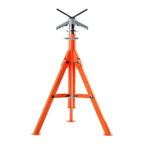 VEVOR rolstandaard met een draagvermogen van 1134 kg, rolstandaard #45 van staal, in hoogte verstelbaar van 690 tot 1320 mm, opklapbare standaard, steunstandaard, werkstandaard, montagestandaard voor tafelzaag, schaafmachine en schuurmachine.