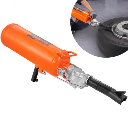 VEVOR Bandenstraalmachine, 2,1 gal/8 l luchtbandenstraalmachine, 120 psi handbediende straalmachine, verbeterde draagbare bandenpomp, 85-116 psi werkdruk voor trekkers, vrachtwagens, ATV's