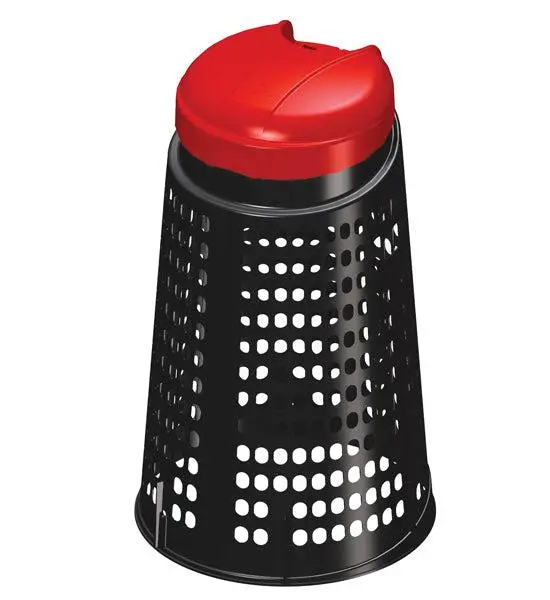 Little Jumbo 110 liter Eco Bin vuilnisbak rood - 2393091409
