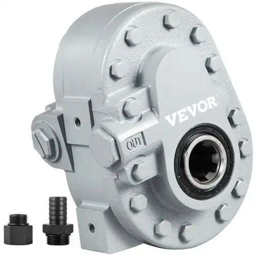 VEVOR hydraulische pomp 16,6 GPM hydraulische motor 540 RPM houtklover 2500 PSI hydraulische splitter SAE 12 uitlaatpoort hydraulische pomp voor houtklover voor vrachtwagen achterklep, schaarlift, kiepwagen