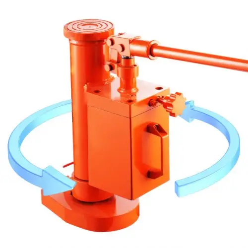 VEVOR hydraulische krik, 5 t / 10 t hefplatform, 25-230 mm teenhoogte, 370-570 mm middenhoogte, 360° draaibare klauwkrik voor machines, industrie