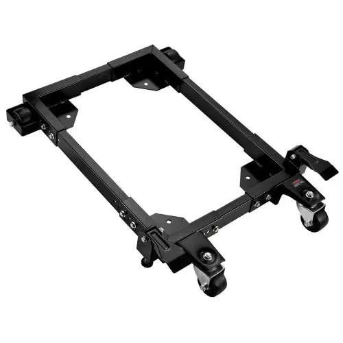 VEVOR Mobiele Basis, 1500 lbs capaciteit, verstelbaar van 18" x 24" tot 26,5" x 31,5", Robuuste universele mobiele basis met zwenkwielen, voor houtbewerkingsapparatuur, lintzagen, elektrisch gereedschap, machines