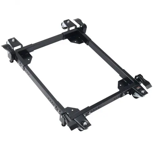 VEVOR Mobiele Basis, 1500 lbs capaciteit, verstelbaar van 20" x 24,5" tot 28" x 33,5", Robuuste universele mobiele basis met 4 zwenkwielen, voor houtbewerkingsapparatuur, lintzaag, elektrisch gereedschap, machine