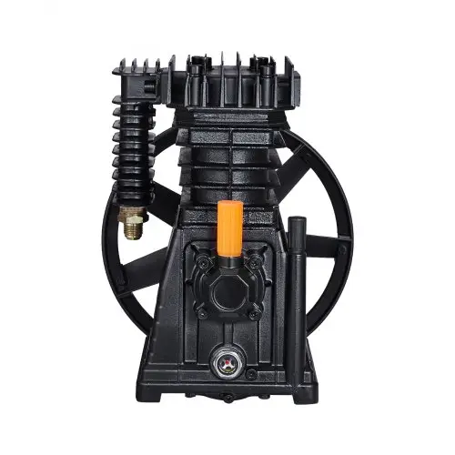 VEVOR Luchtcompressor Pompkop, 3 HP, 5,8 CFM bij 90 PSI, Oliegesmeerde Luchtcompressor Zuigerpompkop met Twee Cilinders, Enkeltraps Vervanging voor Aluminium Luchtcompressorpomp met Max. 116 PSI Druk
