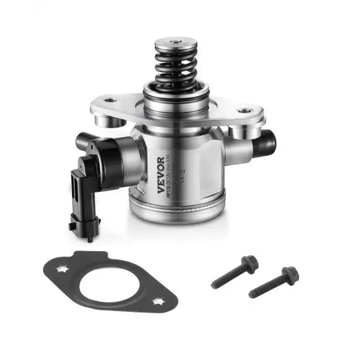 VEVOR hogedrukbrandstofpomp met pakking en bouten compatibel met Buick LaCrosse, Regal, Verano, Chevrolet Captiva Sport, Equinox, Impala, Malibu, GMC Terrain 2010-2017 L4 2.4L, roestvrij staal