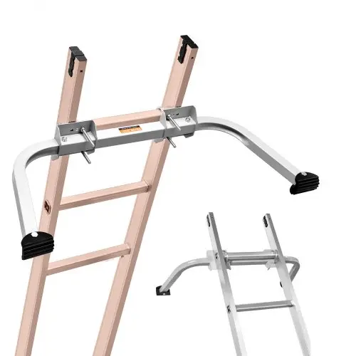 VEVOR Ladderstabilisator, Verlengladder-afstandhouder, Extra sterke spanwijdte/muurladder-accessoire voor goten, Gebruiksvriendelijk en veelzijdig, Antislip rubberen voetjes, Draagvermogen: 159 kg