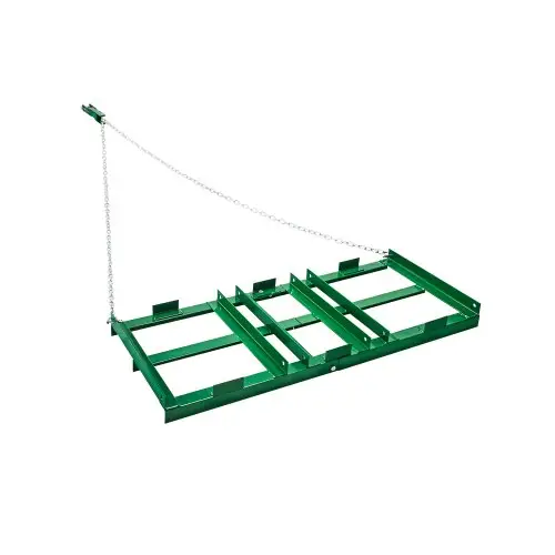 VEVOR getrokken eg, 1220x500x100 mm, weideeg met verstelbare stangen en 1830 mm ketting, weideeg voor ATV's, UTV's, tractoren, grasmaaiers, getrokken gereedschap voor het egaliseren van het gazon