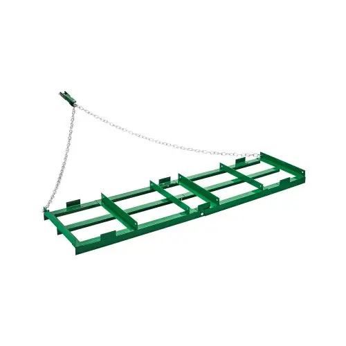 VEVOR getrokken eg, 1830x500x100 mm, weideeg met verstelbare stangen en 183 cm ketting, zitmaaier, veldeg voor ATV's, UTV's, tractoren, grasmaaiers, trekgereedschap voor de boerderij