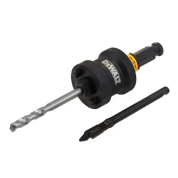 DeWALT 32-152mm Quick Connect Adapter 1/2" voor Gatzagen met Platte Centreerboor voor Hout - DT20631