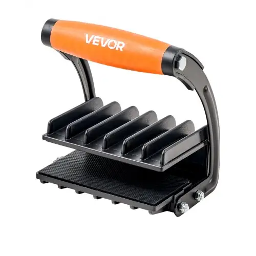VEVOR Multiplex drager, 90,7 kg klemcapaciteit, verstelbare gipsplaatdrager voor 0-25,4 mm dikke platen, platendrager met handgrepen voor kunststofplaten, multiplex, gipsplaat