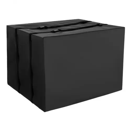 VEVOR Airconditionerhoes, 530 x 400 x 380 mm, buitenunithoes, dubbellaags waterdicht polyesterweefsel, verstelbare schouderband, universele maat voor buitengebruik