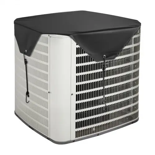 VEVOR Buitenaircohoes, 910 x 910 mm, Aircohoes, Beschermhoes Regenbestendig, Universele Pasvorm, Buitenbeschermhoes, All Seasons, Zwart