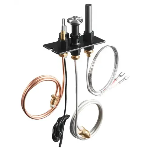 VEVOR aardgaswaakvlambrander, OE 69L17, 69L1701, 904405, J4117, 108084-02 gasontstekingsvlamset, vervanging voor aardgasontsteking, compatibel met Lennox, Superior en Astria-modellen, zwart