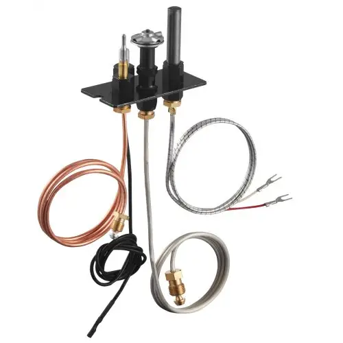 VEVOR waakvlambrander, OE 10002265, 10002264, SRV10002264 gasontstekingsvlamvervanging voor aardgas- en LPG-ontsteking, past op Majestic, Vermont Castings, Temco, Dutchwest, Monessen en Century