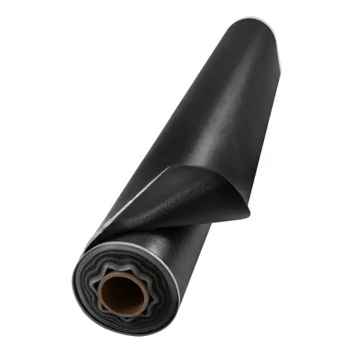 VEVOR lasdeken, 1.524 x 45,7 m, siliconen gecoate glasvezel brandwerende deken, hittebestendig tot 982 °C, vlamvertragend, brandwerende isolatiemat, brandwerende deken, per meter verkocht