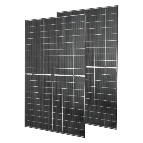 VEVOR Bifaciale Zonnepanelen 2 stuks 400W, 16BB N-type Monokristallijne PV-module 24% rendement, IP65 waterdicht zonnepaneel met MC4-uitgang en aluminium frame voor auto, boot, camper, off-grid toepassingen