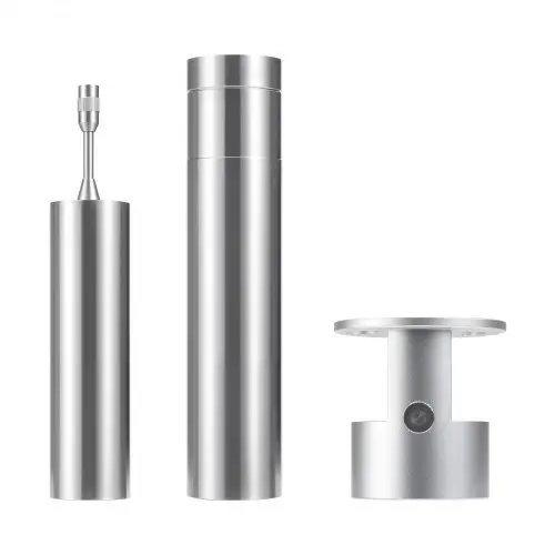 VEVOR rotorvervanging voor digitale roterende viscometer, inclusief 0# spindel van 304 roestvrij staal, 1-80 cP laboratoriumtestinstrument, exclusief VEVOR viscositeitsmeter modellen NDJ-5S NDJ-8S SNB-2T LVDV-2T