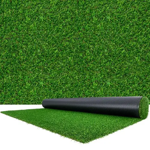 VEVOR kunstgras 457,2 x 213,36 cm, kunstgrasmat met een poolhoogte van 3,5 cm, kunstgrasmat met drainagegaten, op maat te snijden kunstgrasmat, kunstgrasmat voor balkon, terras, tuin en binnengebruik