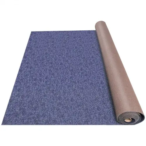 VEVOR Home Fleece Tapijt Effen Kleur 1,8x4 M, Slaapkamer Zachte pluizige Runner Tapijt Thuis Blauw, Tapijt Voor Indoor Woonkamer, Nordic Style Tapijt Thuis Tapijt Mat Effen Kleur Tapijt Bedkant