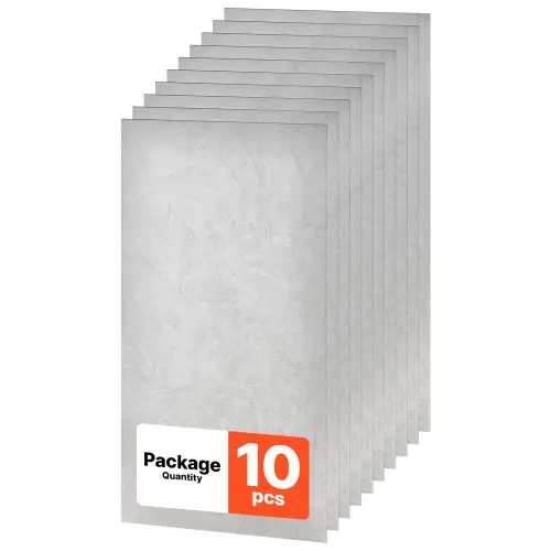 VEVOR 10 stuks plafondpanelen, plafondtegels, PVC-schuimplaat 605x1210mm, wit, marmerpatroon, slagvast, brandwerend, op maat te snijden, geschikt voor systeemplafonds, moderne interieurdecoratie voor woon- en kantoorruimtes
