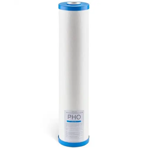 VEVOR Waterfilter voor het hele huis, vervangingspatroon, 115 x 507 mm polyfosfaat kalkaanslagremmerfilter voor waterfiltersysteem, kalkaanslagfilter vermindert chloor en slechte smaak en geur