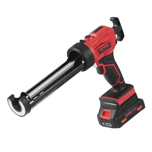 VEVOR Snoerloos Kitpistool Kitpistool (20 V, voor 300 ml patronen, tot 270 kg, 4-snelheden instelbaar, incl. accu en oplader) Compatibel met acrylzuur, lijmen