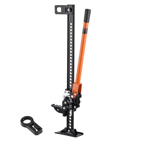VEVOR Farm Jack (915 mm hoog) Offroad High Lift Farm Jack (3,18 t laadvermogen) Offroad Commercial Jack, Bumper Jack Heavy Duty Lifts met 130,1-769,6 mm hefbereik voor trekker, vrachtwagen, SUV