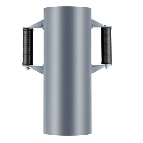 VEVOR Paalrammer, handbediende paalrammer met 2 handgrepen, paalrammer voor houten hekken, paalrammer voor T-palen met een binnendiameter tot 15,5 cm, ideaal voor boerderij, tuin, erf, 430 x 308 x 165,5 mm