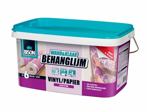 Bison Wand & Klaar Behanglijm Papierbehang / Vinylbehang 2,5 kg