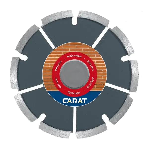 Carat Harde voegen CTP Ø 80 mm, asgat 22,23 mm, segmentbreedte 4 mm - CTP0803000