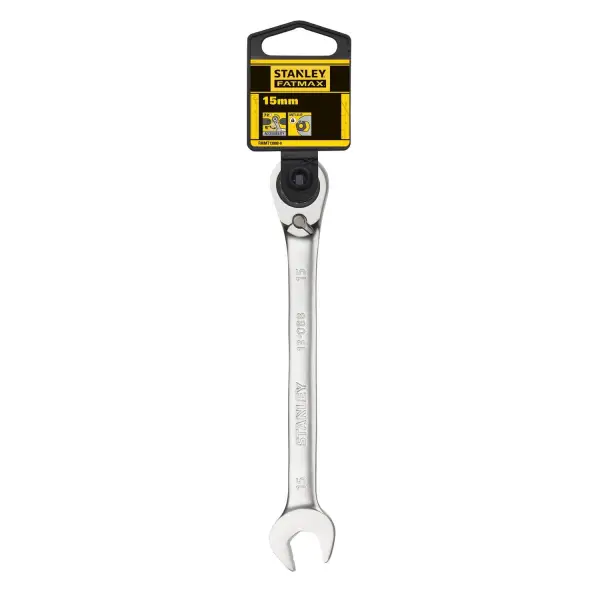 Stanley 15mm Omkeerbare Ringsteeksleutel met ratel - FatMax - FMMT13088-0