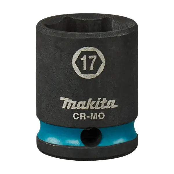 Makita 17 x 30 mm 3/8" Impact Black Krachtdop - E-15986