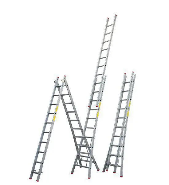 Little Jumbo 2x9 sporten Reformladder SuperPRO uitgebogen bomen geanodiseerd - 1250400209