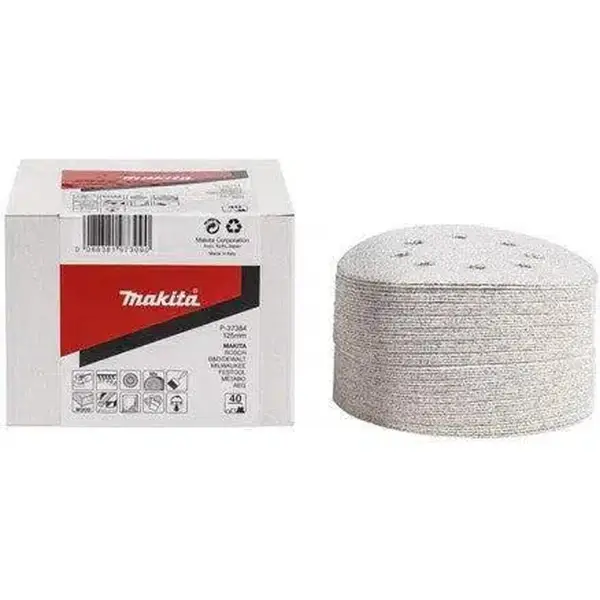 Makita K60 125mm Schuurschijf White Velcro - P-37390
