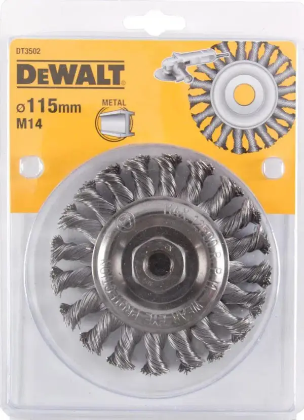 DeWALT 115mm Schijfborstel haakse slijper - DT3502