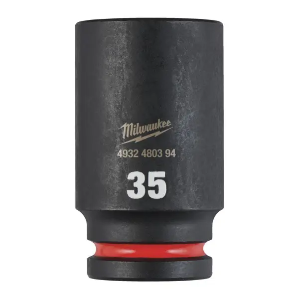 Milwaukee 35 mm 3/4" Krachtdop lang - ShockWave™ - 4932480394