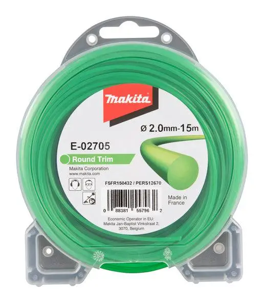 Makita 15m maaidraad rond nylon - E-02705