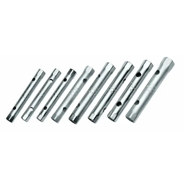 Gedore 8-delig 6-22mm Pijpsleutelset met Wringstaaf - KD 26 R-8 - 6218540