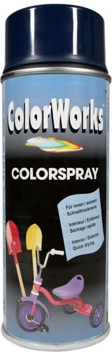 Colorworks Spuitbus Colors Staal Blauw - 400ML
