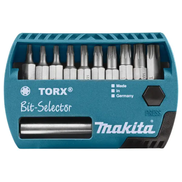 Makita 11-delig Schroefbitset torx - P-53768
