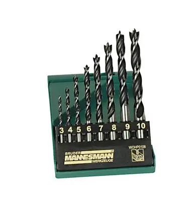 Mannesmann 8-delige set houtboren (54308)