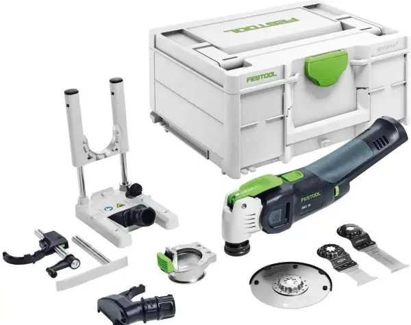 Festool OSC 18 E-Basic-Set Accu-oscillerende VECTURO Multitool - 576592