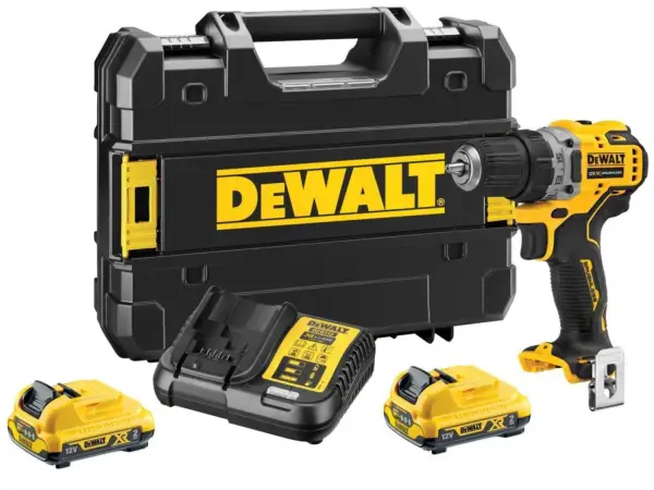 DeWALT DCD706D2 Accu klop-/schroefboormachine 12V XR 2.0Ah in TSTAK