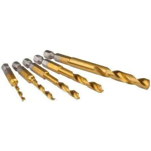 Makita 5-delig Metaalborenset HSS-TiN - B-57308