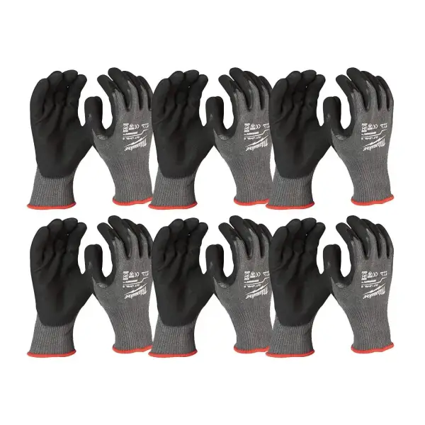 Milwaukee Maat M/8 Handschoenen snijklasse 5/E | 12-pack - 4932471622