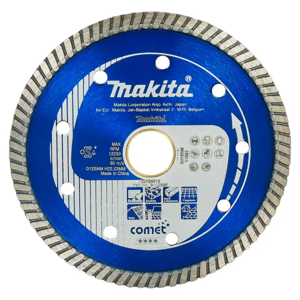 Makita 125 x 22,23 x 2,4 mm 20 mm Diamantschijf | + reduceerring - B-12996