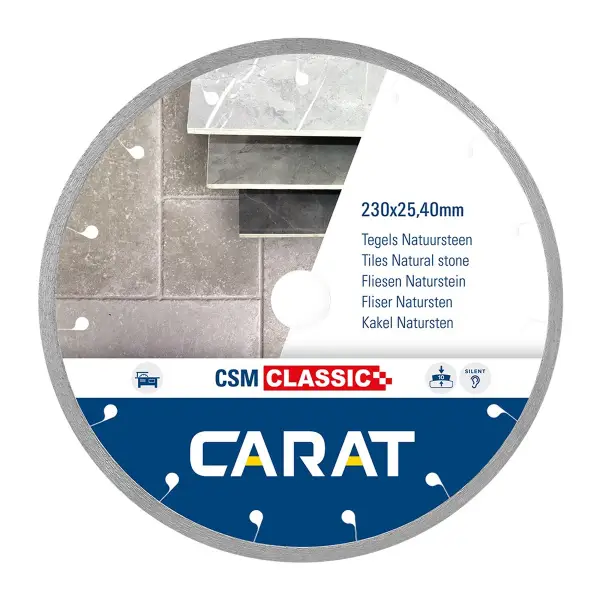 Carat Diamantzaag tegels CSMC Ø 150 mm, asgat 22,23 mm - CSMC150300